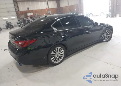 2022 Infiniti Q50 Luxe Awd из США, поврежденный, VIN JN1EV7BRXNM342098